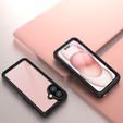 IP68 vízálló tok a iPhone 16, fekete