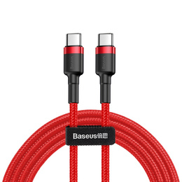 Baseus Cafule PD 2.0 USB-C – USB-C 1,0 m 60 W kábel USB-C porttal rendelkező eszközökhöz