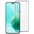 3D edzett üveg Honor 400 Lite készülékhez, fekete keret