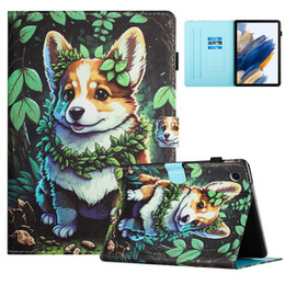 Tok Lenovo Tab M10 Plus TB-X606F, pánttal, corgi dog
