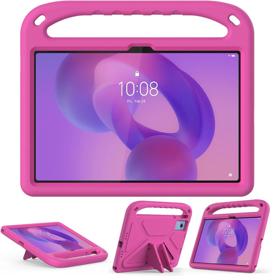 Gyermek tok Lenovo Tab M11, gyermek tok fogantyúval, fekete