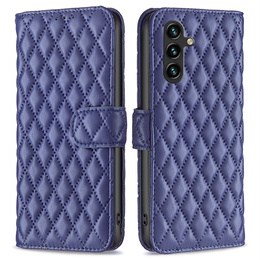 Pattintható tok a Samsung Galaxy A56, Wallet, BINFEN COLOR, kék