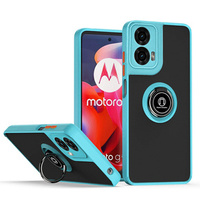 Tok Motorola Moto G24 / G24 Power / G04, Frosted Ring, kék