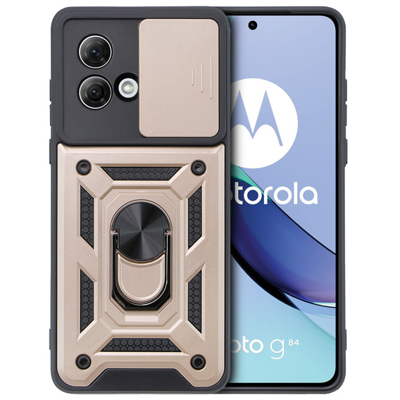 Telefontok a Motorola Moto G84 5G, CamShield Slide, arany