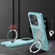 tok Xiaomi Redmi Note 14 5G, katonai MagSafe, kék + 9H Glass