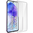 2x edzett üveg ERBORD 9H Hard Glass a képernyőn a Samsung Galaxy A55 5G