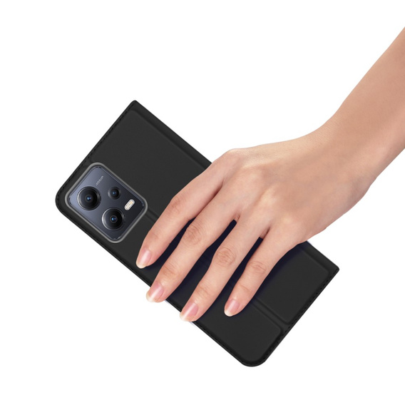 Dux Ducis Telefontok a Xiaomi Redmi Note 12 5G / POCO X5 5G, Skinpro, fekete