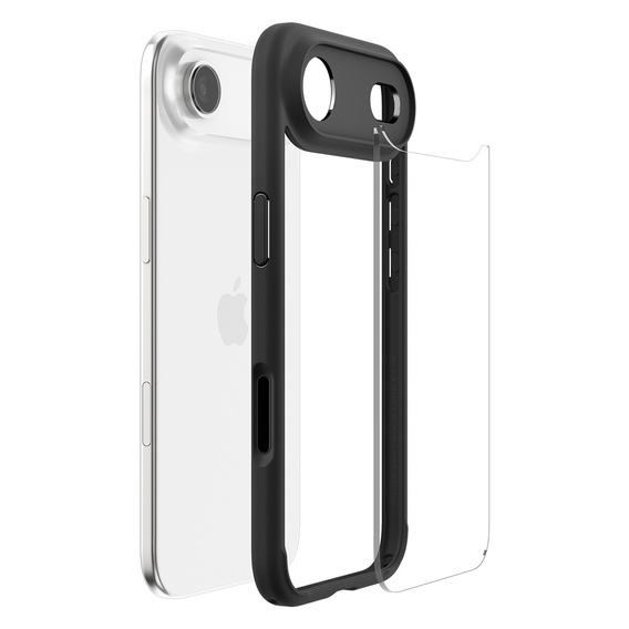 Spigen Ultra hibrid tok iPhone Air készülékhez, matt fekete