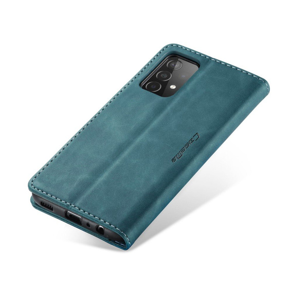 CASEME tok Samsung Galaxy A52 / A52s, Leather Wallet Case, kék