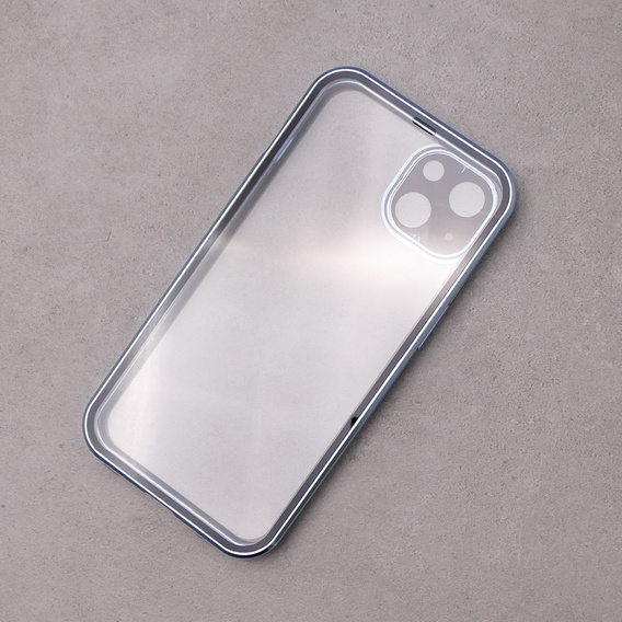 Tok iPhone 13, Magnetic Dual Glass, kék