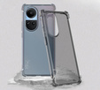 IMAK Telefontok a Oppo Reno 10 / 10 Pro, Dropproof, átlátszó / fekete