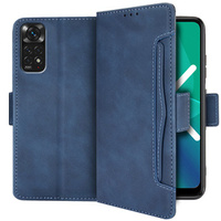 Pattintható tok a Xiaomi Redmi Note 11 / 11S, Card Slot, kék