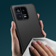 Bőr tok Xiaomi 13, leather hybrid, fekete