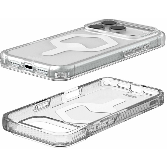 Urban Armor Gear tok iPhone 17 Pro Max készülékhez, Plyo MagSafe, jég/fehér