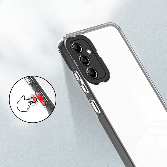 Telefontok a Samsung Galaxy A14 5G, Fusion Hybrid, átlátszó / fekete