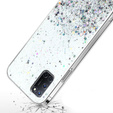 Telefontok a Oppo A52 / A92 / A72, Glittery, átlátszó
