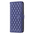 Pattintható tok a Samsung Galaxy M15 5G, Wallet, BINFEN COLOR, kék
