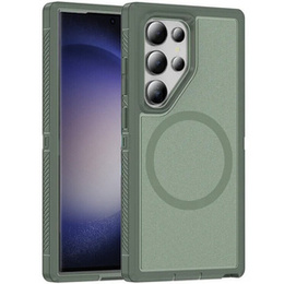 Tok kerettel Samsung Galaxy S23 Ultra készülékhez, MagSafe-hoz, zöld