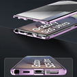 Tok Samsung Galaxy S25 Ultra, Magnetic Dual Glass, lila