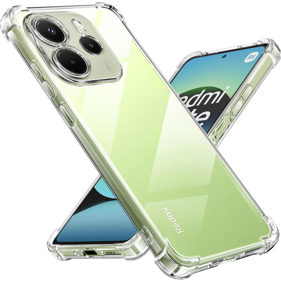 Telefontok a Xiaomi Redmi Note 14 4G, Dropproof, átlátszó