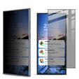 IMAK adatvédelmi edzett üveg Samsung Galaxy S24 Ultra készülékhez