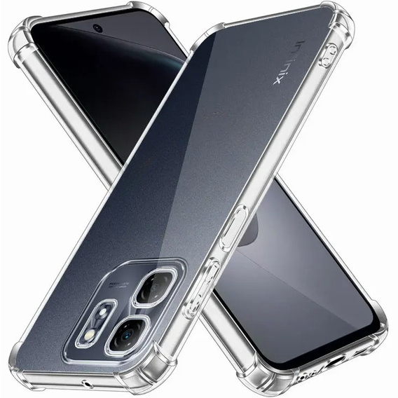 Telefontok a Infinix Hot 50i 4G, Dropproof, átlátszó