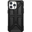 Tok Urban Armor Gear iPhone 15 Pro, Monarch, carbon fekete