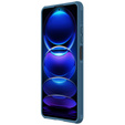 Tok Xiaomi Poco X5 Pro 5G, páncélozott Nillkin, CamShield Pro, kék
