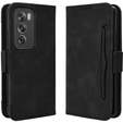 Pattintható tok a Oppo Reno 12, Card Slot, fekete