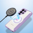 Dux Ducis Telefontok a Samsung Galaxy S25 Ultra, Skin X Pro, MagSafe, lila