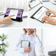Tok Samsung Galaxy Tab S10 Ultra, Dux Ducis TOBY, fekete