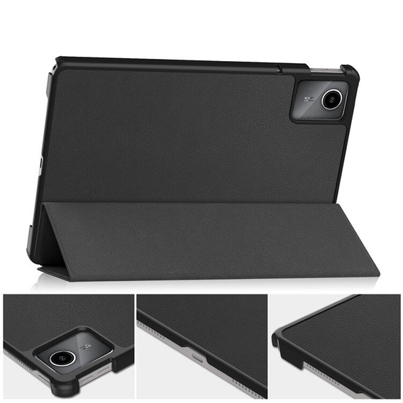 Tok Lenovo Tab M11, Smartcase, fekete