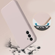 Telefontok a Samsung Galaxy A04S / A13 5G, Silicone Lite, rózsaszín