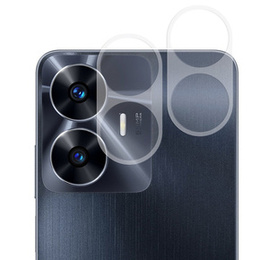 2x ERBORD edzett üveg a kamera számára, hogy Realme C55, átlátszó