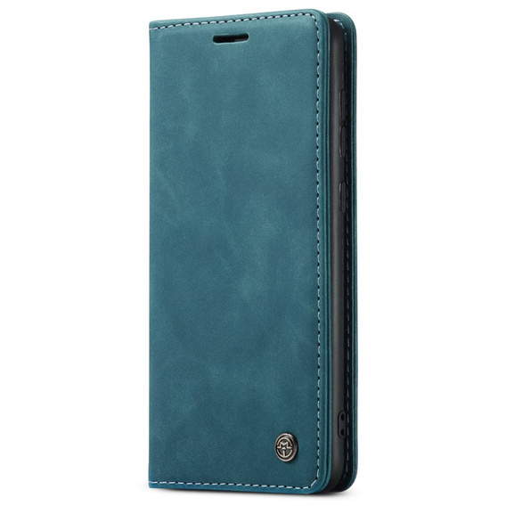 CASEME tok Samsung Galaxy A33 5G, Leather Wallet Case, zöld