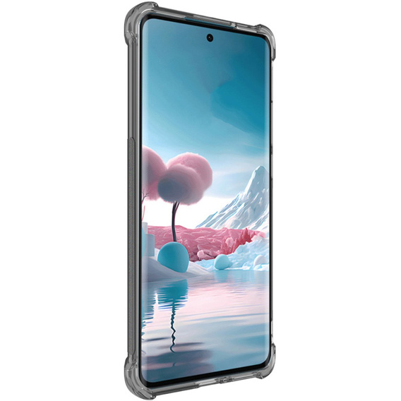 IMAK Telefontok a Motorola Edge 40 Neo, Dropproof, átlátszó / fekete