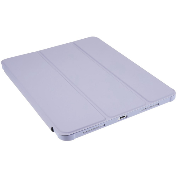 Tok iPad Pro 11 2022 / 2021 / 2020 / 2018, Smartcase Hybrid, tolltartó résszel, lila