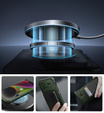 Páncélozott tok iPhone 13 / iPhone 14 készülékhez, Dexnor CamProtect MagSafe, zöld (Két keret)