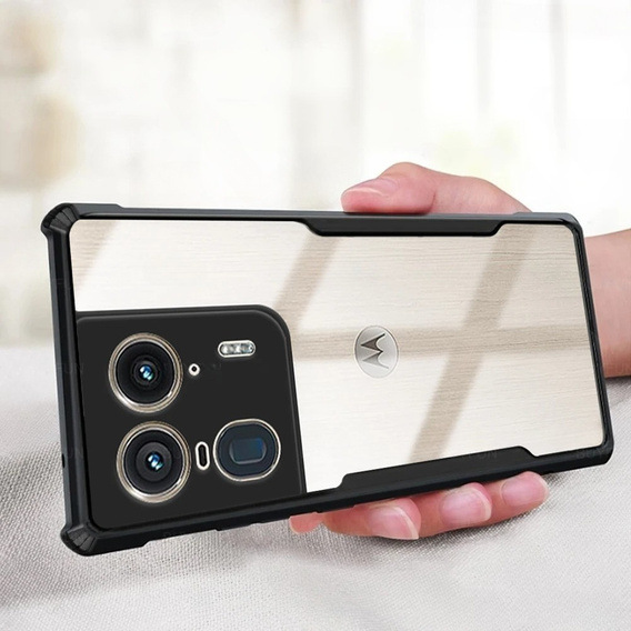 Telefontok a Motorola Edge 50 Ultra, AntiDrop Hybrid, fekete