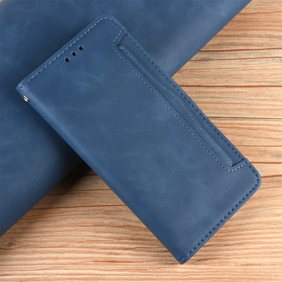 Pattintható tok a Oppo A60, Card Slot, sötétkék