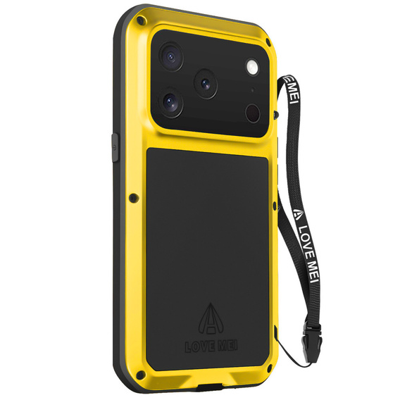 Páncélozott tok edzett üveggel iPhone 17 Pro készülékhez