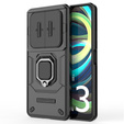 Telefontok a Xiaomi Redmi A3, KickStand Camera Lens, fekete