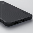 NILLKIN tok Samsung Galaxy S25, Frosted Shield, MagSafe, fekete