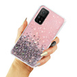 Telefontok a Xiaomi Mi 10T 5G / Mi 10T Pro 5G, Glittery, világos rózsaszín