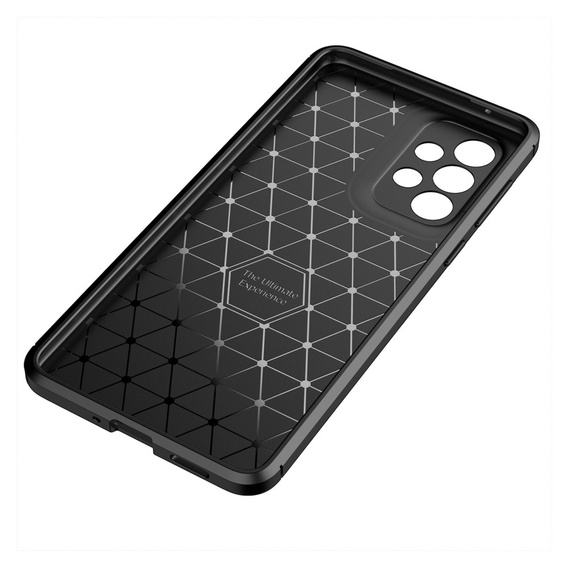 Telefontok a Samsung Galaxy A13 4G, Carbon Gel, fekete