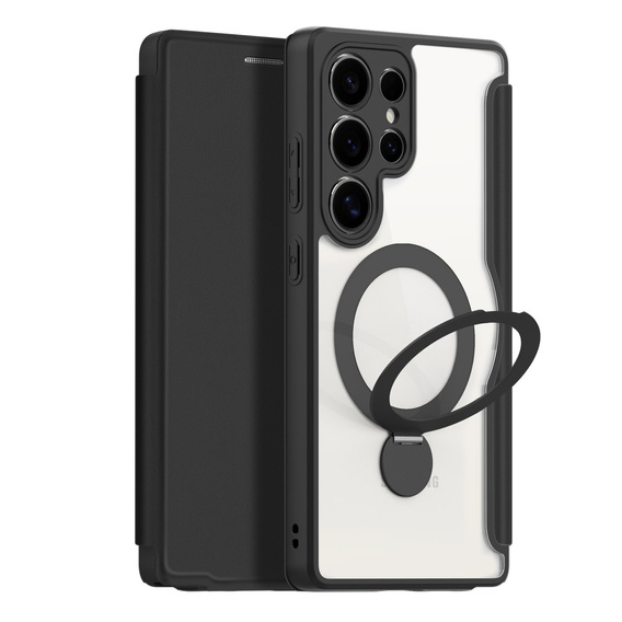 Dux Ducis Telefontok a Samsung Galaxy S25 Ultra, Skin X Pro, MagSafe, fekete