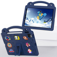 Gyermek tok iPad 10.9 2022 10 Gen, Cute Patterns, állvánnyal, sötétkék