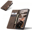 CASEME tok Samsung Galaxy S20 FE, Leather Wallet Case, barna