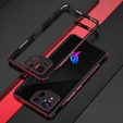 Tok ASUS ROG Phone 8 Pro, Armor Bumper, lencsevédővel, fekete / piros