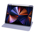 Tok iPad Pro 11" 2022/2021/2020 (4/3/2 gen.), tolltartóval, 360°-os forgatható, lila